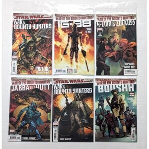 Star Wars War of the Bounty Hunters Issue #1 Variants & Alpha Lot of 6 Marvel